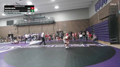 115 lbs Round 2 (6 Team) - Holten Heth, Lusk vs Hunter Bolejack, Burns/Pine Bluffs