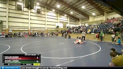 77 lbs Champ. Round 1 - Taylor Rosen, Brighton Wrestling Club vs Ryder Larsen, South Summit Wrestling