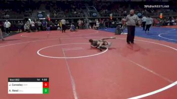 93 lbs Semifinal - Jacob Canaday, Eierman Elite vs Alex Reed, Sallisaw