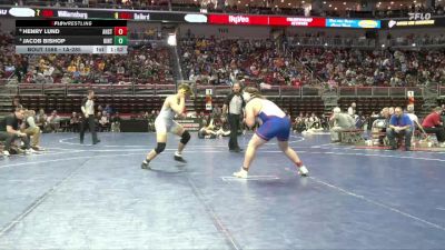 1A-285 lbs Cons. Semi - Jacob Bishop, Hinton vs Henry Lund, AHSTW