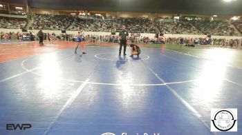 100 lbs Round Of 16 - Angel Rooster, Henryetta JH vs Braelynn Williams, Wagoner