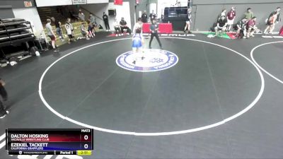 190 lbs Cons. Round 3 - Dalton Hosking, Vacaville Wrestling Club vs Ezekiel Tackett, California Grapplers