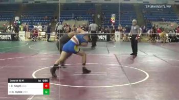 145 lbs Consi Of 16 #1 - Ben Nagel, Colorado Peak vs Adrian Ayala, Garage Boyz