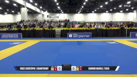 Darrion Markell Theus vs Brice Christophe J Grand'Henry 2025 World IBJJF Jiu-Jitsu No-Gi Championship