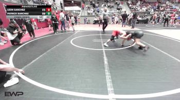 70 lbs Consolation - Leon Sanchez, Owasso Takedown Club vs Patrick Sanchez, Raw Wrestling Club