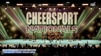 Top Gun All Stars - Bullet Gold [2026 L1 Youth - Medium - B Day 1] 2026 CHEERSPORT National All Star Cheerleading Championship