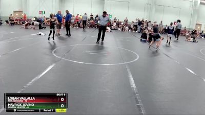 60 lbs Round 2 (8 Team) - Logan Vallalla, Mat Assassins vs Mavrick Jovino, Buxton Squeeze