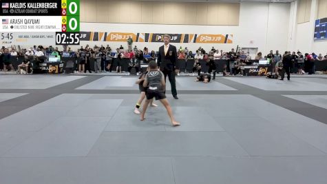 KAELDIS KALLENBERGER vs ARASH QAYUMI 2026 PBJJF Pan American Jiu-Jitsu Championships