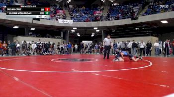 100 lbs Champ. Round 2 - Lillian Mcguiggan, Unattached vs Susan Cruz, Unattached