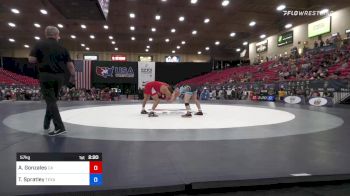 57 kg Final - Andre Gonzales, California vs Troy Spratley, Texas Pride Wrestling Club