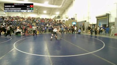150 lbs Champ. Rd Of 32 - Gabriel Lee, Skyridge vs Owen VandenAkker, West Jordan