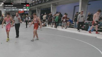150 lbs 5th Place Match - Ian Avalos, Team Idaho vs Marcus Abeyta, Cleveland Wrestling High School