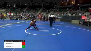 75 lbs Quarterfinal - Jamarcus Siemens, Collinsville Cardinals vs Kaiden Skodak, Simmons Academy Wrestling Saw