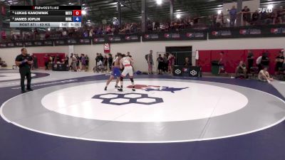 63 kg Semis - Lukas Kanownik, NMU-National Training Center vs James Joplin, NC Gladiators