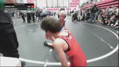 86 lbs Semifinal - Ezekiel Fee, Enid Junior High vs Nolan Hendrix, Husky Wrestling Club