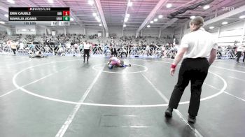 185 lbs Semifinal - Erin Cauble, Indiana Outlaws Pink vs Mahalia Adams, 5forty Lady Brawlers