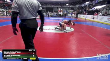 7A 120 lbs Semifinal - Kameron Stiffler, Enterprise HS vs Bradley Hastings, Hewitt-Trussville