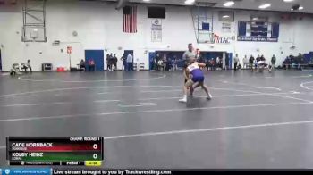 125 lbs Champ. Round 1 - Cade Hornback, Dubuque vs Kolby Heinz, Loras