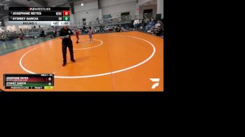 65 lbs Round 1 - Josephine Reyes, NB Elite Wrestling Club vs Sydney Garcia, ReZults Wrestling
