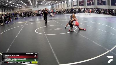 120 lbs Round 3 - Joshua Maltbie, Texas vs Rafael Andres Juarez, Vici Wrestling Club