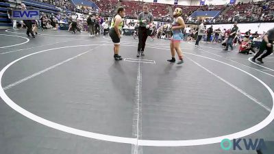 170 lbs Rr Rnd 1 - Jenntre Buttram, Norman Grappling Club vs Xylia O'Dell, Blaine County Grapplers