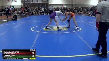 115 lbs Cons. Round 6 - Sarah Amonette, Olentangy Orange vs Jaiden Long, Fremont Ross