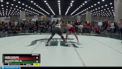 157 lbs Semis (4 Team) - James Dosado, Cumberlands (Ky.) vs Brandon Kidd Jr., Ottawa