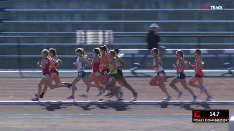 Women's 1500m Unseeded, Heat 3