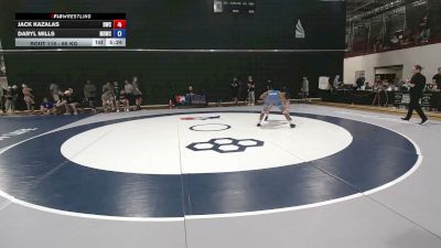 65 kg Champ. Rd Of 128 - Jack Kazalas, Bearcat Wrestling Club vs Daryl Mills, Missouri Baptist Wrestling Club