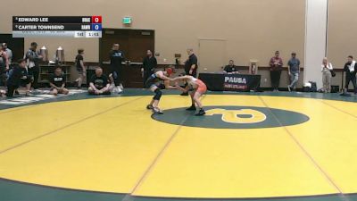 80 lbs Quarters - Edward Lee, Broad Axe vs Carter Townsend, Rampage Wrestling