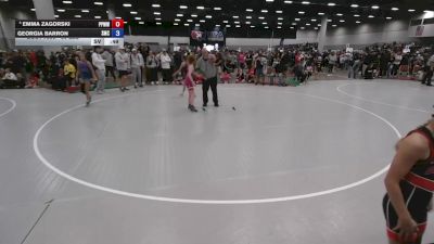 80 lbs Cons. Sub-quarters - Emery McQuillen, Victory Wrestling Club - VTC vs Kendall Flier, Iowa