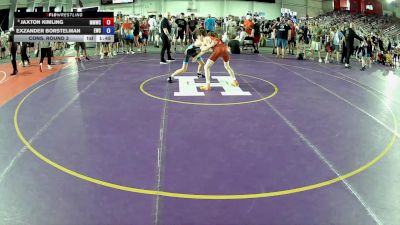 106 lbs Cons. Round 3 - Jaxton Kimling, Michigan Matcat Wrestling Club vs Exzander Borstelman, Empyre Wrestling Club