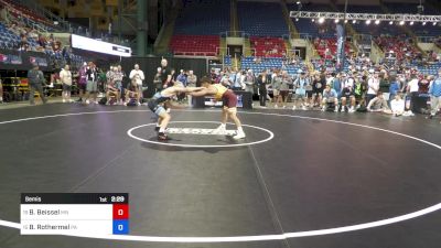 120 lbs Semis - Blake Beissel, MN vs Brock Rothermel, PA