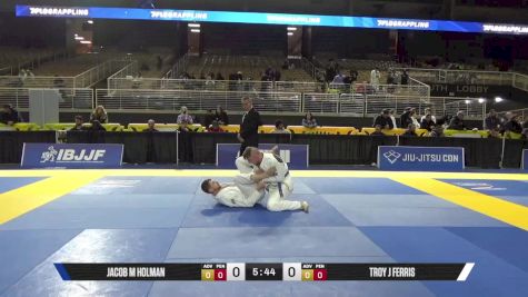 Jacob M Holman vs Troy J Ferris 2025 Pan Jiu Jitsu IBJJF Championship