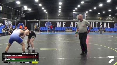 187/195 Round 1 - Remington Foster, NA vs Gavin Turk, NA