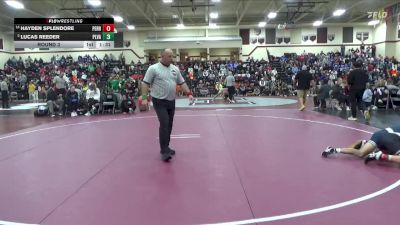 106 lbs Round 3 - Lucas Reeder, Pleasant Valley vs Hayden Splendore, Perry