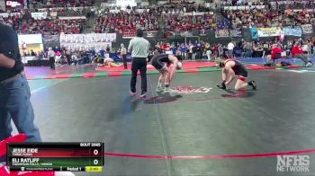 Champ. Round 1 - Eli Ratliff, Thompson Falls / Noxon vs Jesse Eide, Three Forks