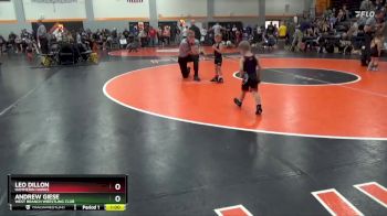 SPW-5 lbs Quarterfinal - Leo Dillon, Hammerin Hawks vs Andrew Giese, West Branch Wrestling Club