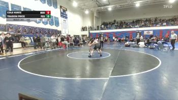 150 lbs Cons. Round 4 - Traidon Price, Pocatello vs Cole Kuntz, Mountain Home