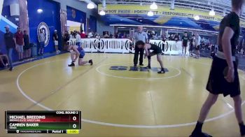 138 lbs Cons. Round 2 - Michael Breeding, Bronco Elite Wrestling vs Camren Baker, VHWC