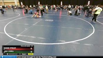 97 lbs Champ. Round 2 - Joey Cahill, IA vs Shane Stream, IL