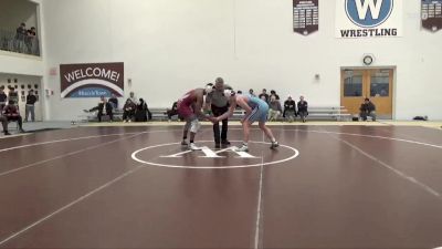 157 lbs James Kelleher, Westtown School vs Jaeden Salmon, Church Farm School