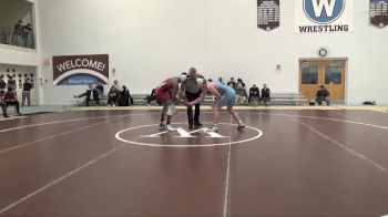 157 lbs James Kelleher, Westtown School vs Jaeden Salmon, Church Farm School