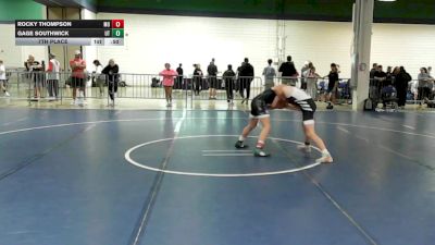 120 lbs 7th Place - Rocky Thompson, MO vs Gage Southwick, UT