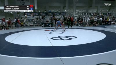 70 kg Cons. Rd Of 32 - Dallas Russell, Minion Training Center vs Donny Almeyda, Pennsylvania RTC