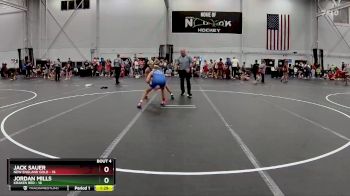 144 lbs Placement (4 Team) - Jack Sauer, New England Gold vs Jordan Mills, Kraken Red