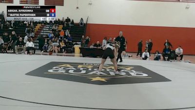 138 lbs Champ. Round 1 - Abigail Jutrzonka, Carthage College vs Mattie Papenthien, Dubuque