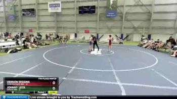 113 lbs Placement Matches (8 Team) - Vernon Riggins, Team Michigan Red vs Johnny Leck, Kansas Red