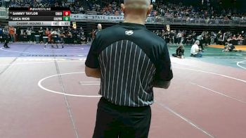 6A 138 lbs Champ. Round 1 - Sammy Taylor, Katy Cinco Ranch vs Luca Rios, Conroe Woodlands College Park
