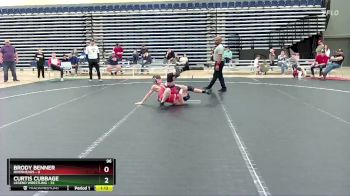 96 lbs Round 9 (10 Team) - Brody Benner, Riverheads vs Curtis Cubbage, Legend Wrestling
